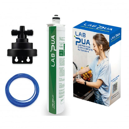 Lab Pua Residential Water Filter header+1/4"Hose Kit 17 Inch Series