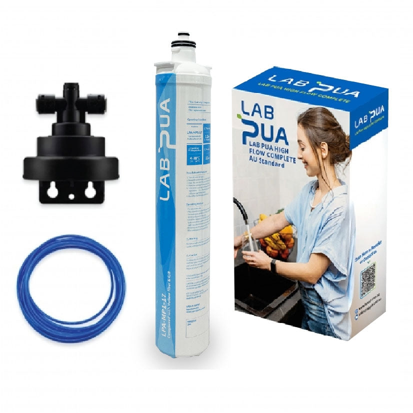 Lab Pua Residential Water Filter header+1/4"Hose Kit 17 Inch Series