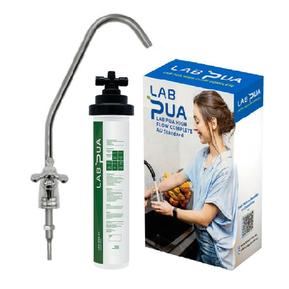 Lab Pua Water Filter Kit With Faucet LPA-SD5-17 17"