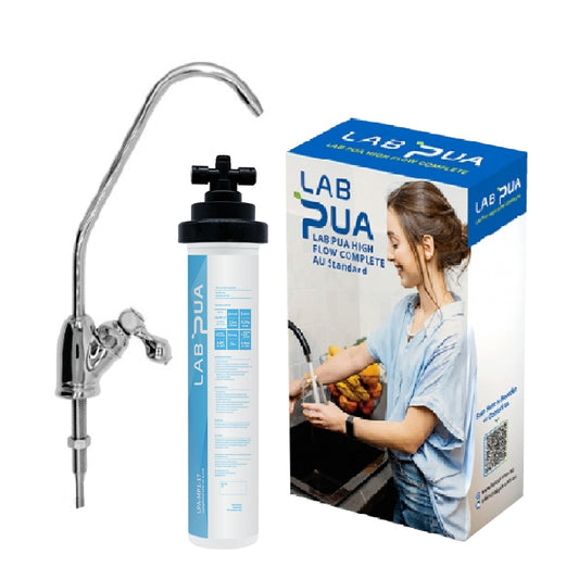 Lab Pua Residential Water Filter Kit With Faucet LPA-MP1-17 17"