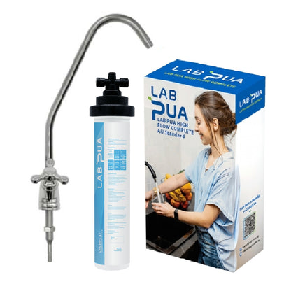 Lab Pua Residential Water Filter Kit With Faucet LPA-MP1-17 17"