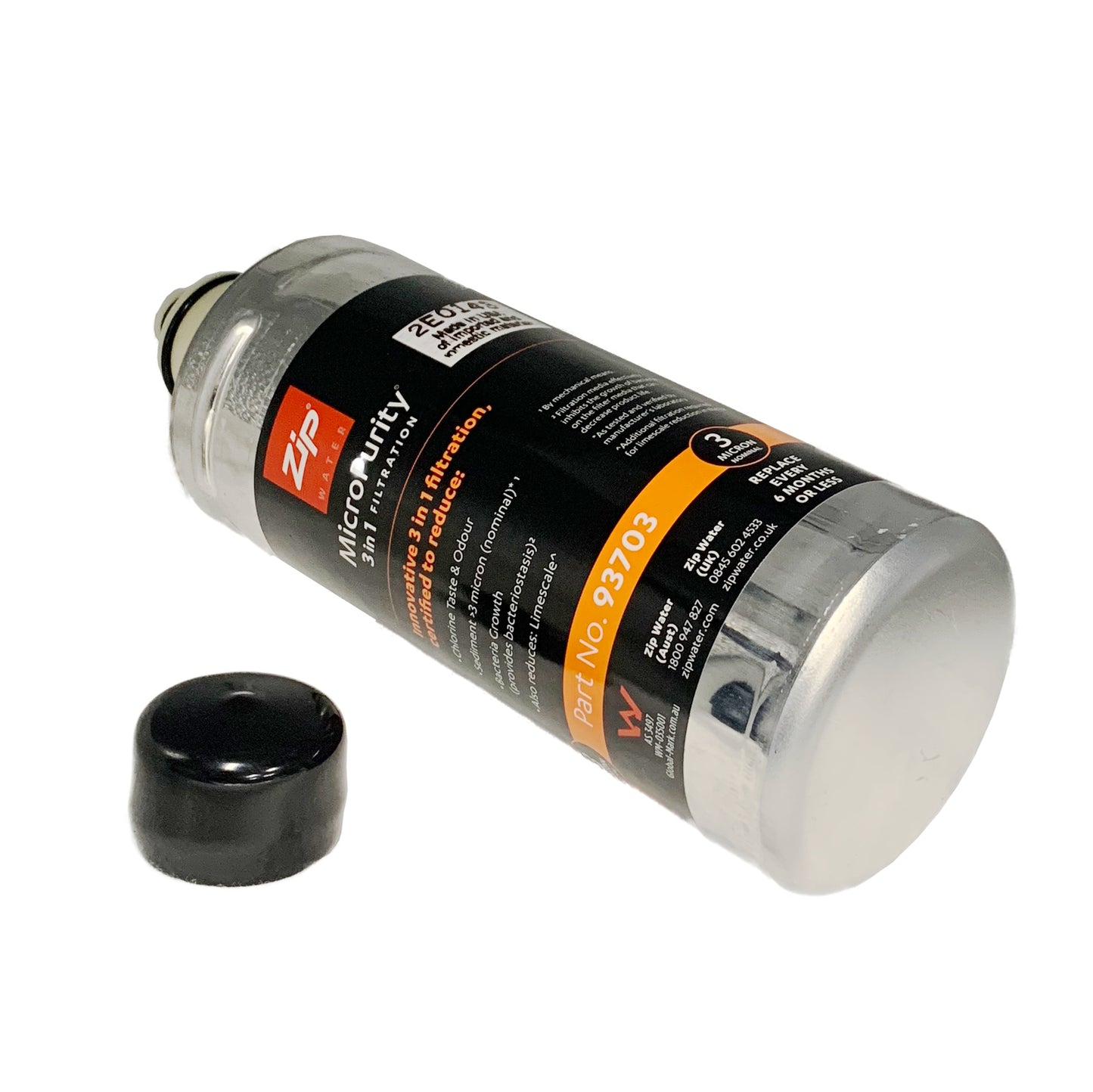 Zip 93703 Genuine MicroPurity Water Filter Cartridge 3 Micron 1.5 SIZE