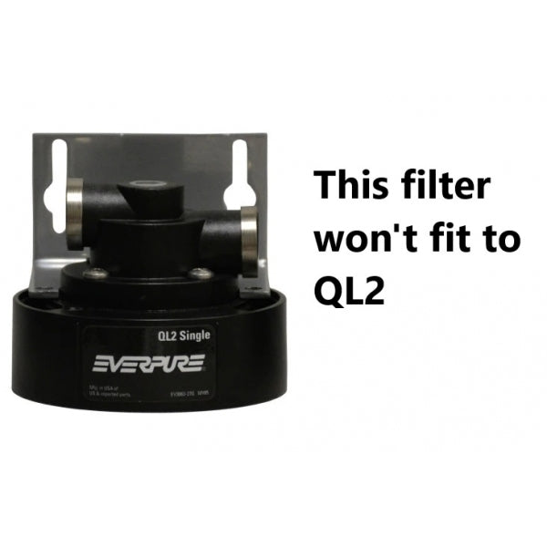 RV2-S  CARAVAN FILTER  3/8" CONNECTION WITH FULL KIT replace Everpure ADC