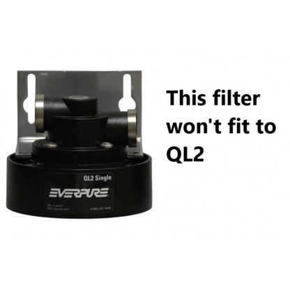 RV2-S  CARAVAN FILTER  3/8" CONNECTION WITH FULL KIT replace Everpure ADC