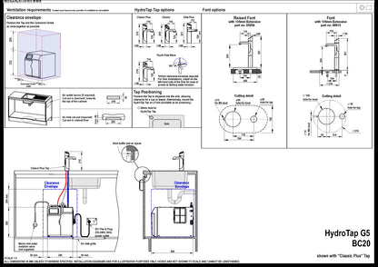 Zip Hydrotap G5 Boiling & Chilled BC20 Classic Chrome (H51702Z00AU) Commercial