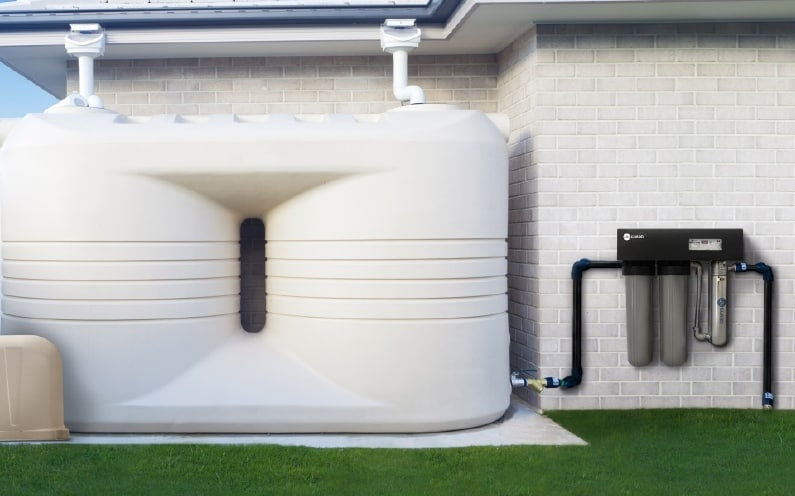 COMPLETE WHOLE HOUSE WATER FILTER SYSTEM WITH UV WATER FILTER – LARGE HOUSE UVG CWP55