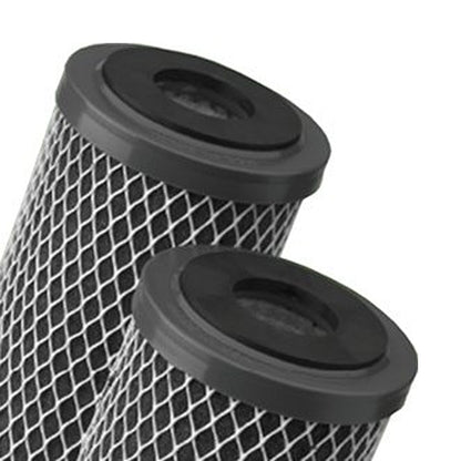 Silver Carbon Block Filter Cartridge Standard 2.5” x 10”, 5 Micron