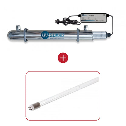 UV Guard UVG SLT30 Under Sink Ultraviolet Light System - 34 LPM 30 Watt