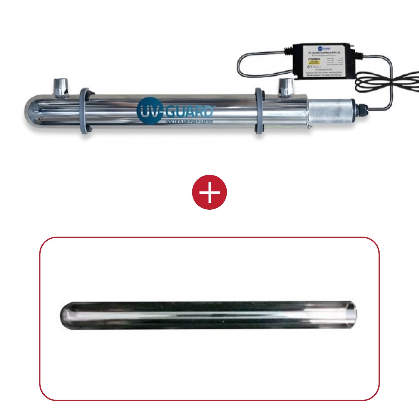 UV Guard UVG SLT30 Under Sink Ultraviolet Light System - 34 LPM 30 Watt