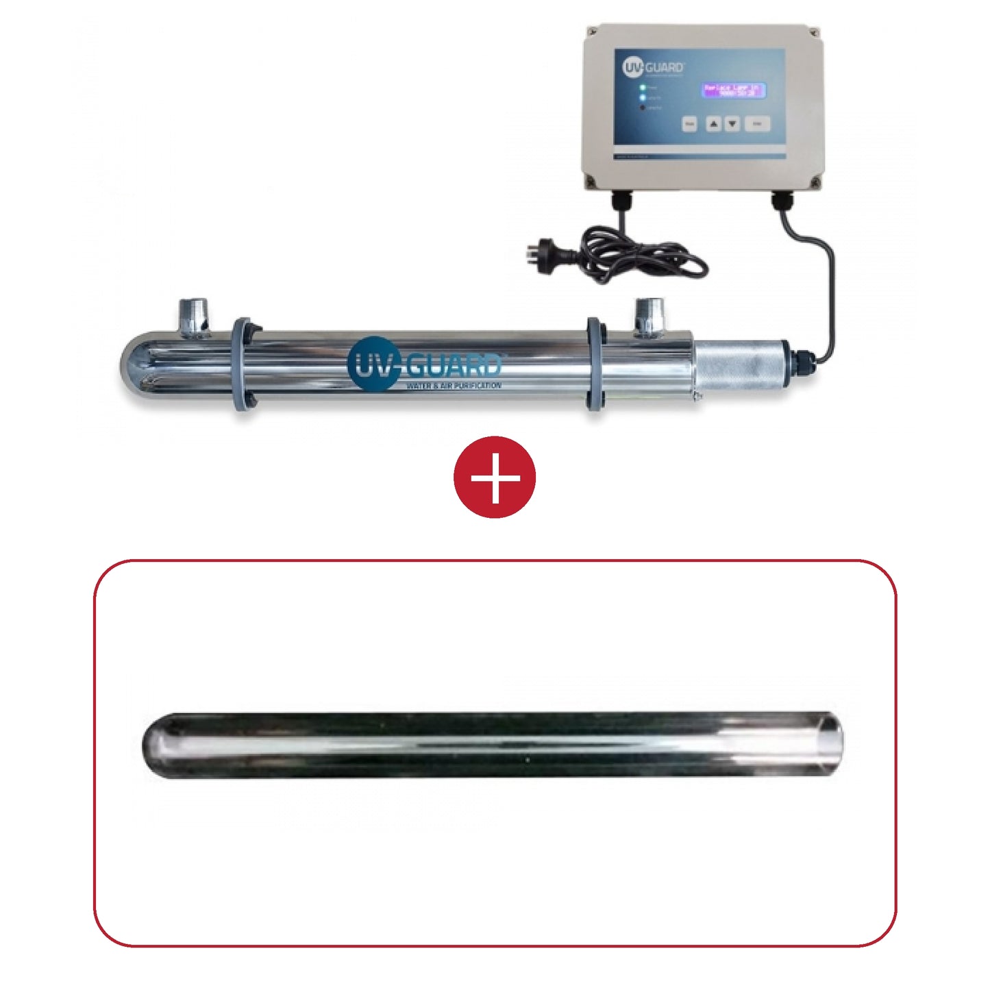 UV Guard UVG SLT30 Under Sink Ultraviolet Light System - 34 LPM 30 Watt