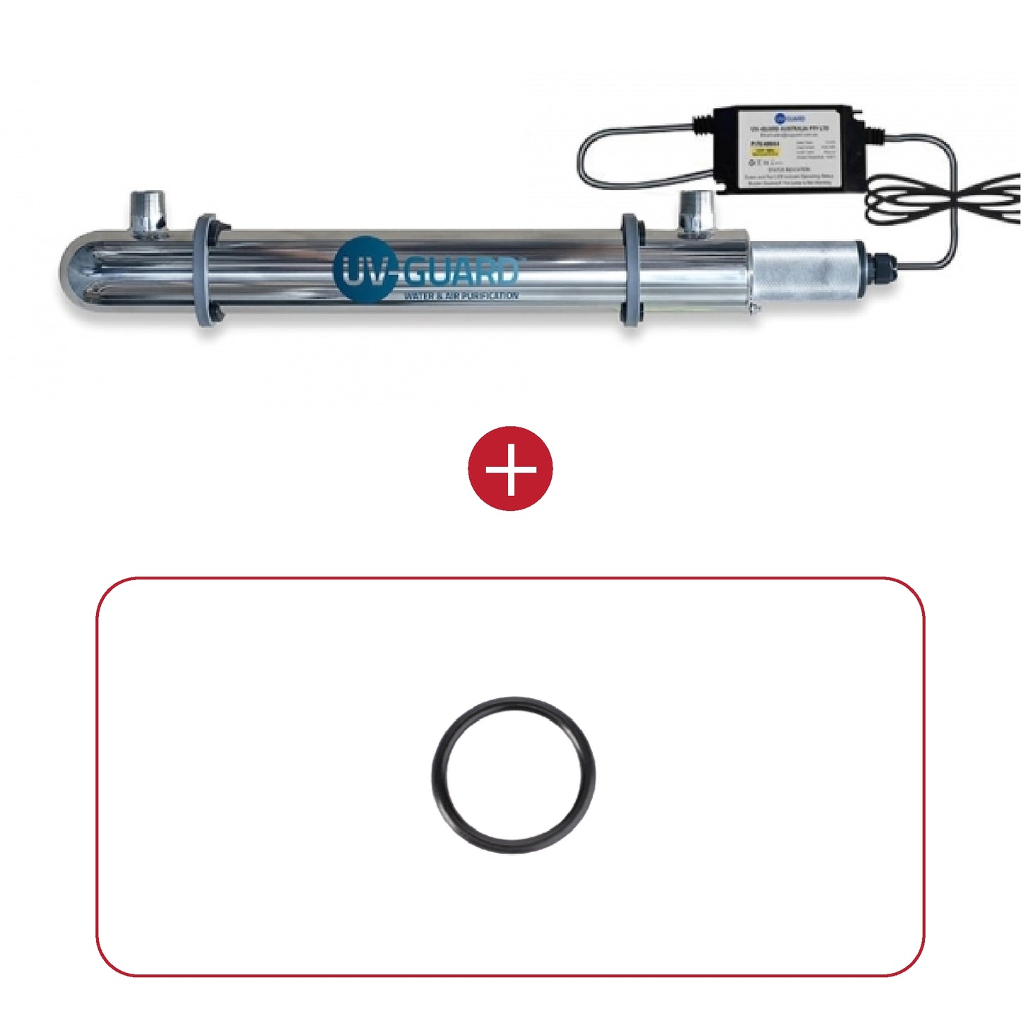 UV Guard UVG SLT30 Under Sink Ultraviolet Light System - 34 LPM 30 Watt