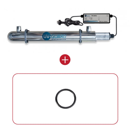 UV Guard UVG SLT30 Under Sink Ultraviolet Light System - 34 LPM 30 Watt