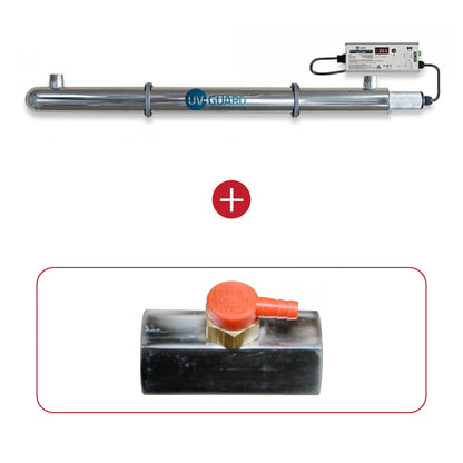 UV Guard UVG SLT75 Whole House Ultraviolet Light System - 92 LPM 80 Watt