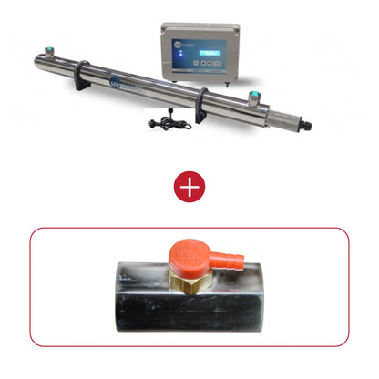 UV Guard UVG SLT75 Whole House Ultraviolet Light System - 92 LPM 80 Watt