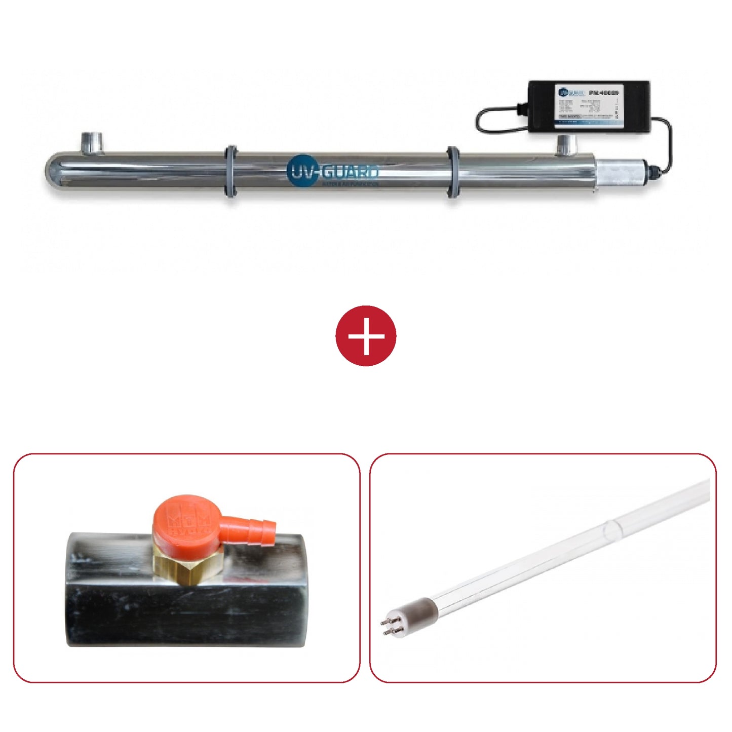 UV Guard UVG SLT75 Whole House Ultraviolet Light System - 92 LPM 80 Watt