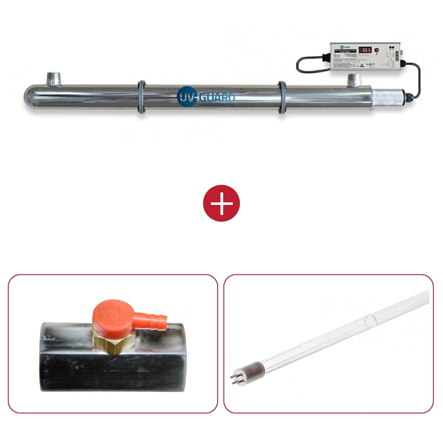 UV Guard UVG SLT75 Whole House Ultraviolet Light System - 92 LPM 80 Watt