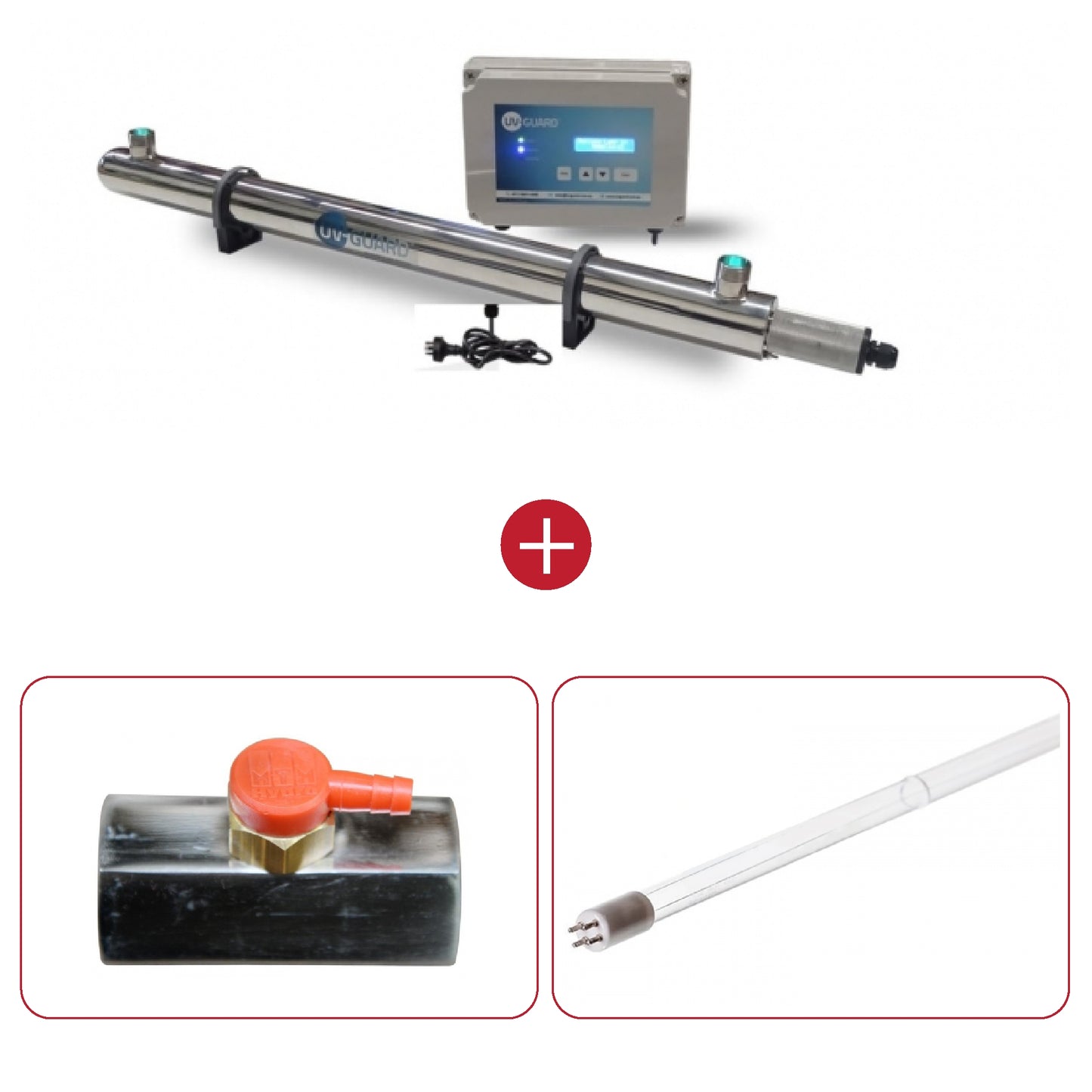 UV Guard UVG SLT75 Whole House Ultraviolet Light System - 92 LPM 80 Watt