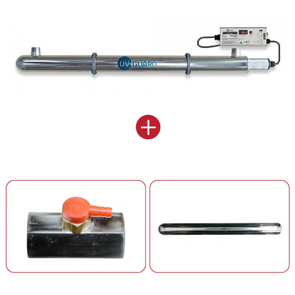 UV Guard UVG SLT75 Whole House Ultraviolet Light System - 92 LPM 80 Watt