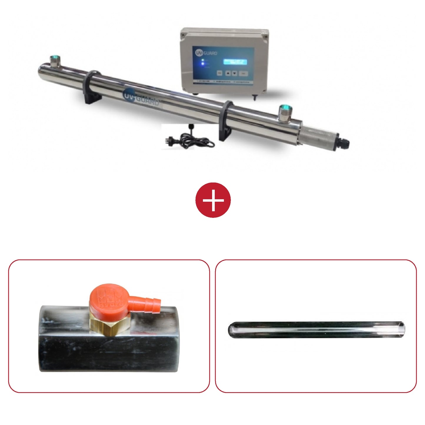 UV Guard UVG SLT75 Whole House Ultraviolet Light System - 92 LPM 80 Watt