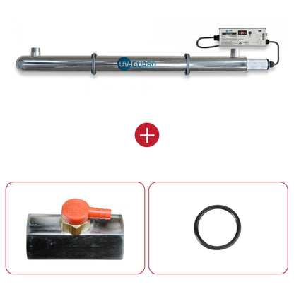 UV Guard UVG SLT75 Whole House Ultraviolet Light System - 92 LPM 80 Watt