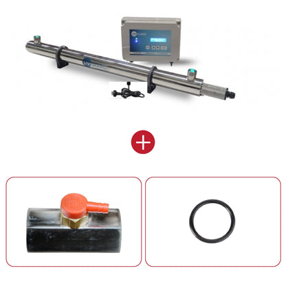 UV Guard UVG SLT75 Whole House Ultraviolet Light System - 92 LPM 80 Watt