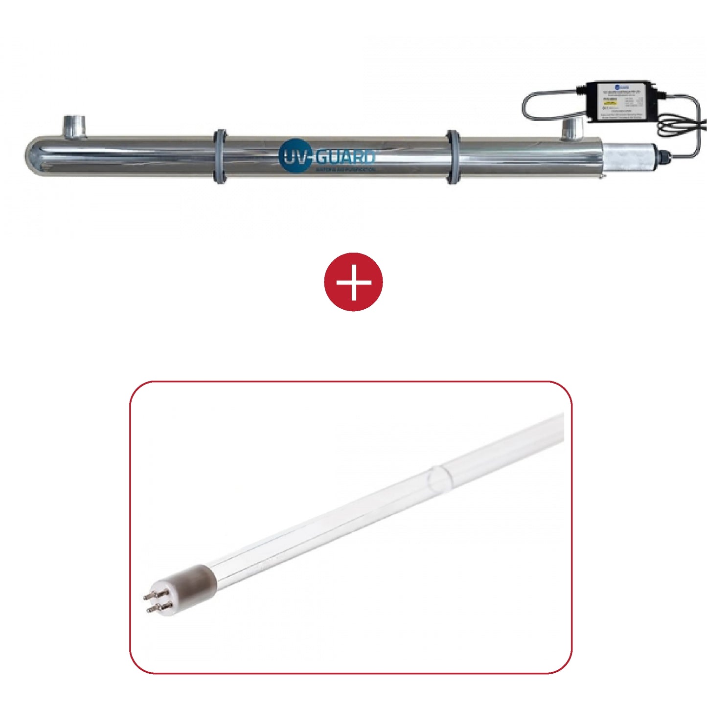 UV Guard UVG SLT40 Whole House Ultraviolet Light System - 46 LPM 40 Watt