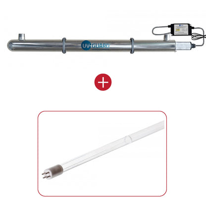 UV Guard UVG SLT40 Whole House Ultraviolet Light System - 46 LPM 40 Watt