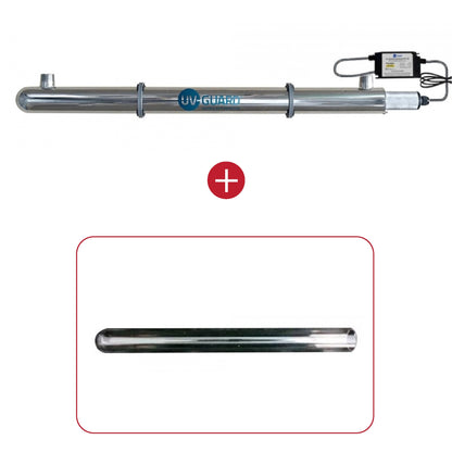 UV Guard UVG SLT40 Whole House Ultraviolet Light System - 46 LPM 40 Watt