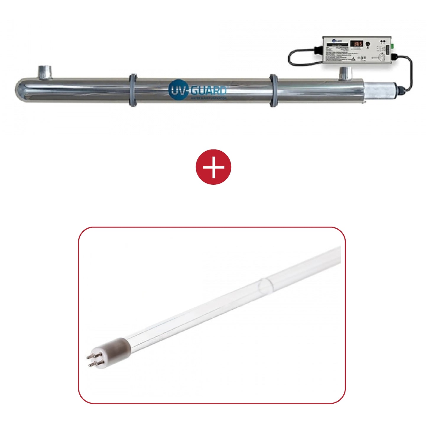 UV Guard UVG SLT40 Whole House Ultraviolet Light System - 46 LPM 40 Watt