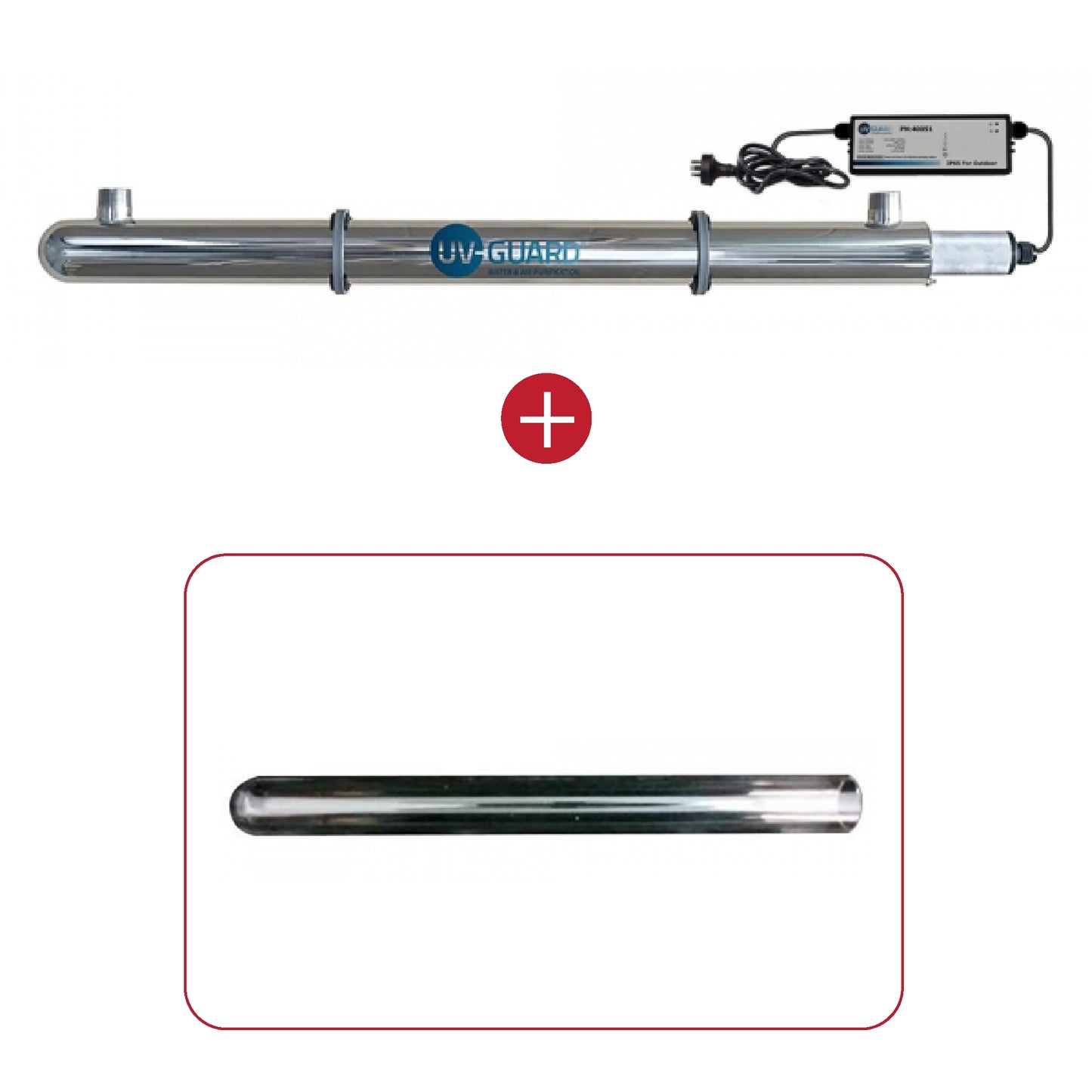 UV Guard UVG SLT40 Whole House Ultraviolet Light System - 46 LPM 40 Watt