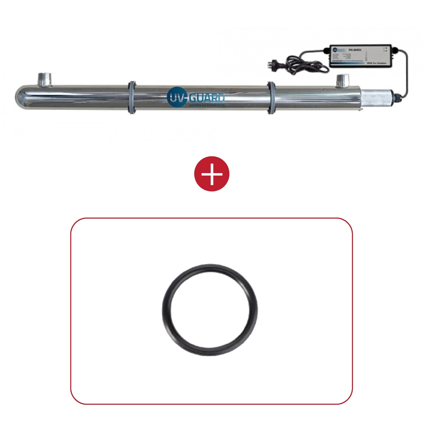 UV Guard UVG SLT40 Whole House Ultraviolet Light System - 46 LPM 40 Watt
