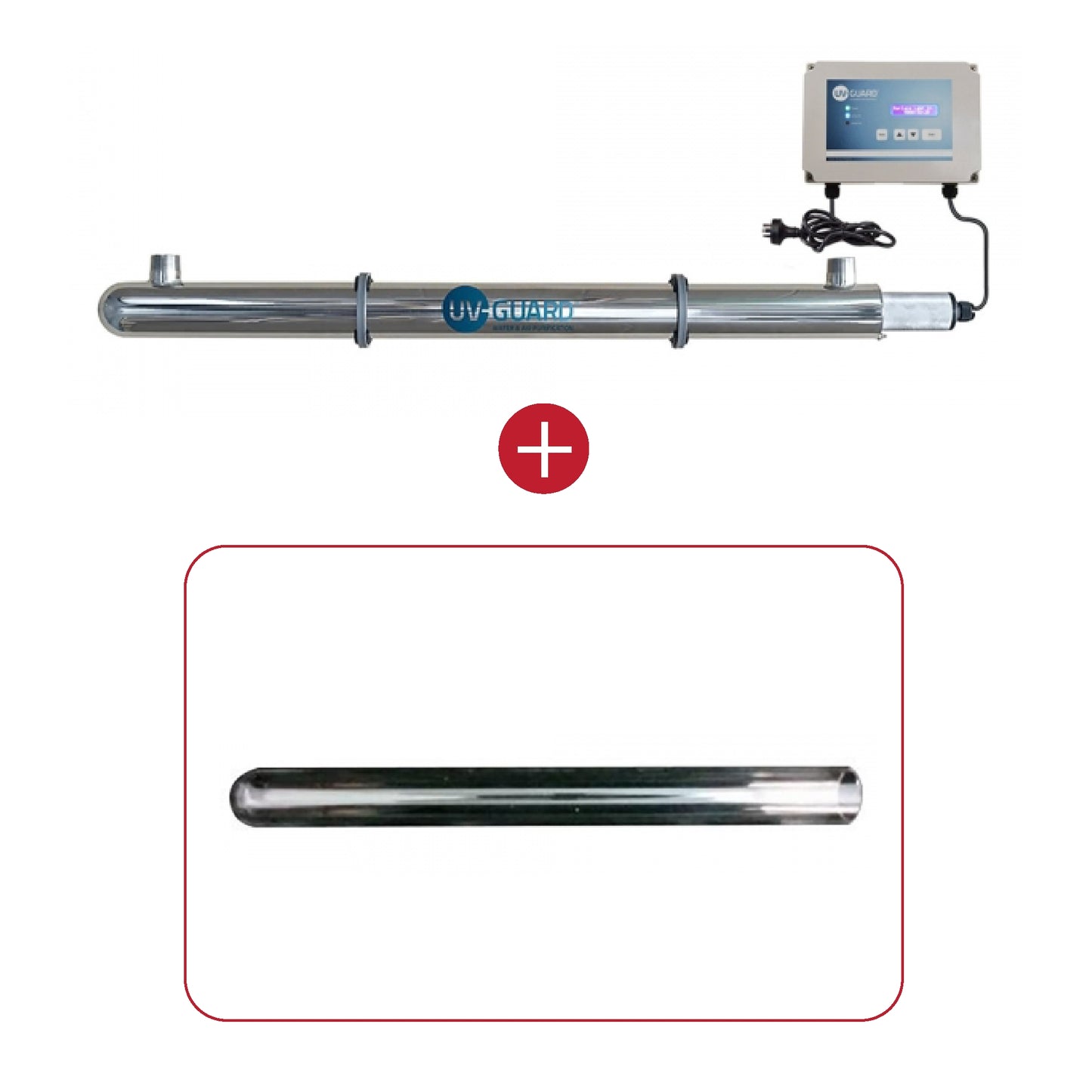 UV Guard UVG SLT40 Whole House Ultraviolet Light System - 46 LPM 40 Watt