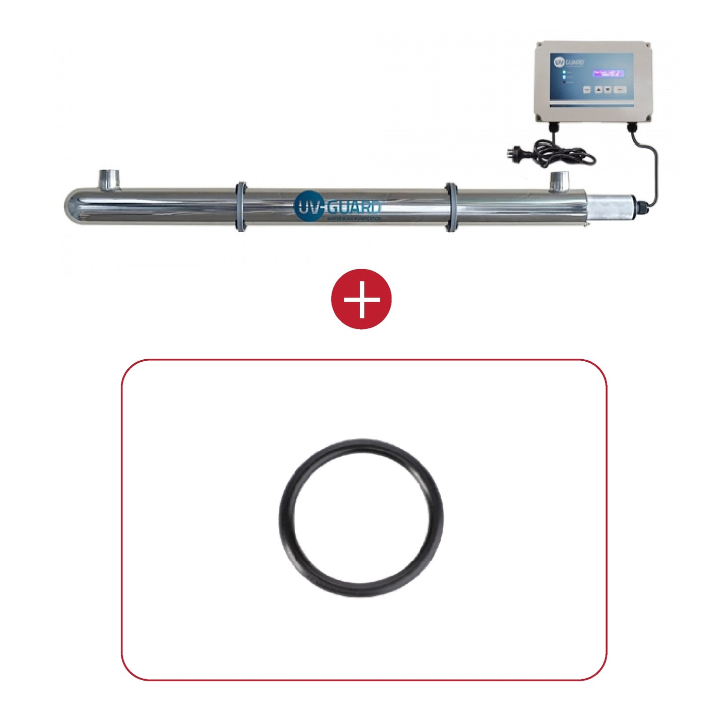 UV Guard UVG SLT40 Whole House Ultraviolet Light System - 46 LPM 40 Watt