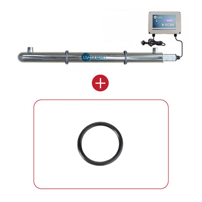UV Guard UVG SLT40 Whole House Ultraviolet Light System - 46 LPM 40 Watt