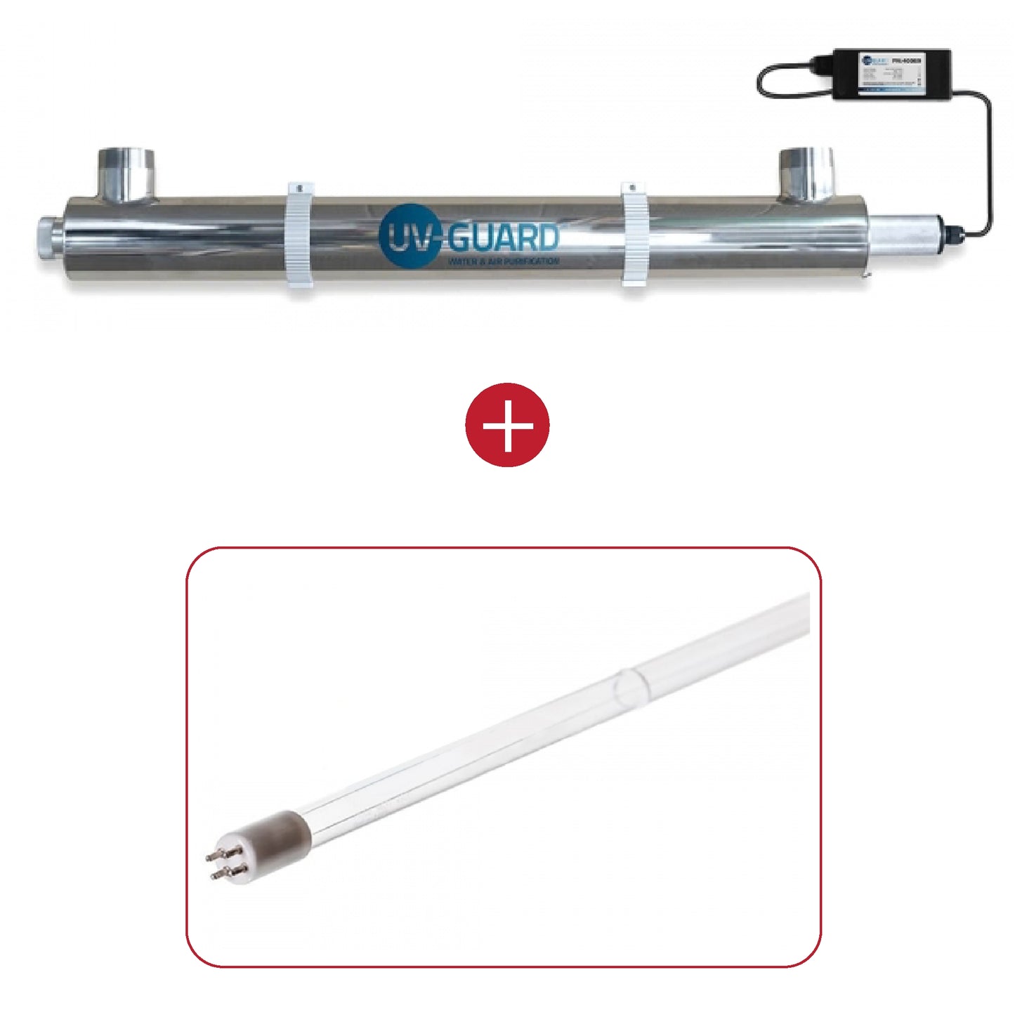 UV Guard UVG SLT80 Whole House Ultraviolet Light System - 141 LPM 80 Watt