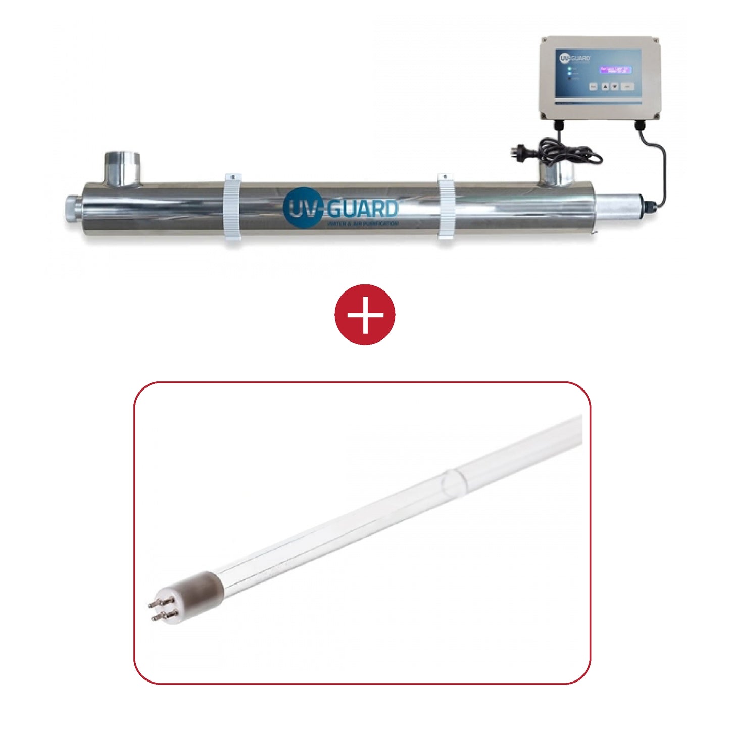 UV Guard UVG SLT80 Whole House Ultraviolet Light System - 141 LPM 80 Watt