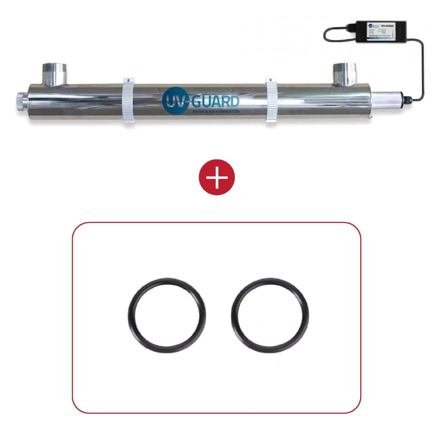 UV Guard UVG SLT80 Whole House Ultraviolet Light System - 141 LPM 80 Watt