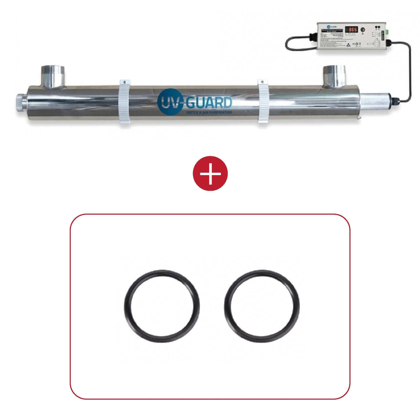 UV Guard UVG SLT80 Whole House Ultraviolet Light System - 141 LPM 80 Watt