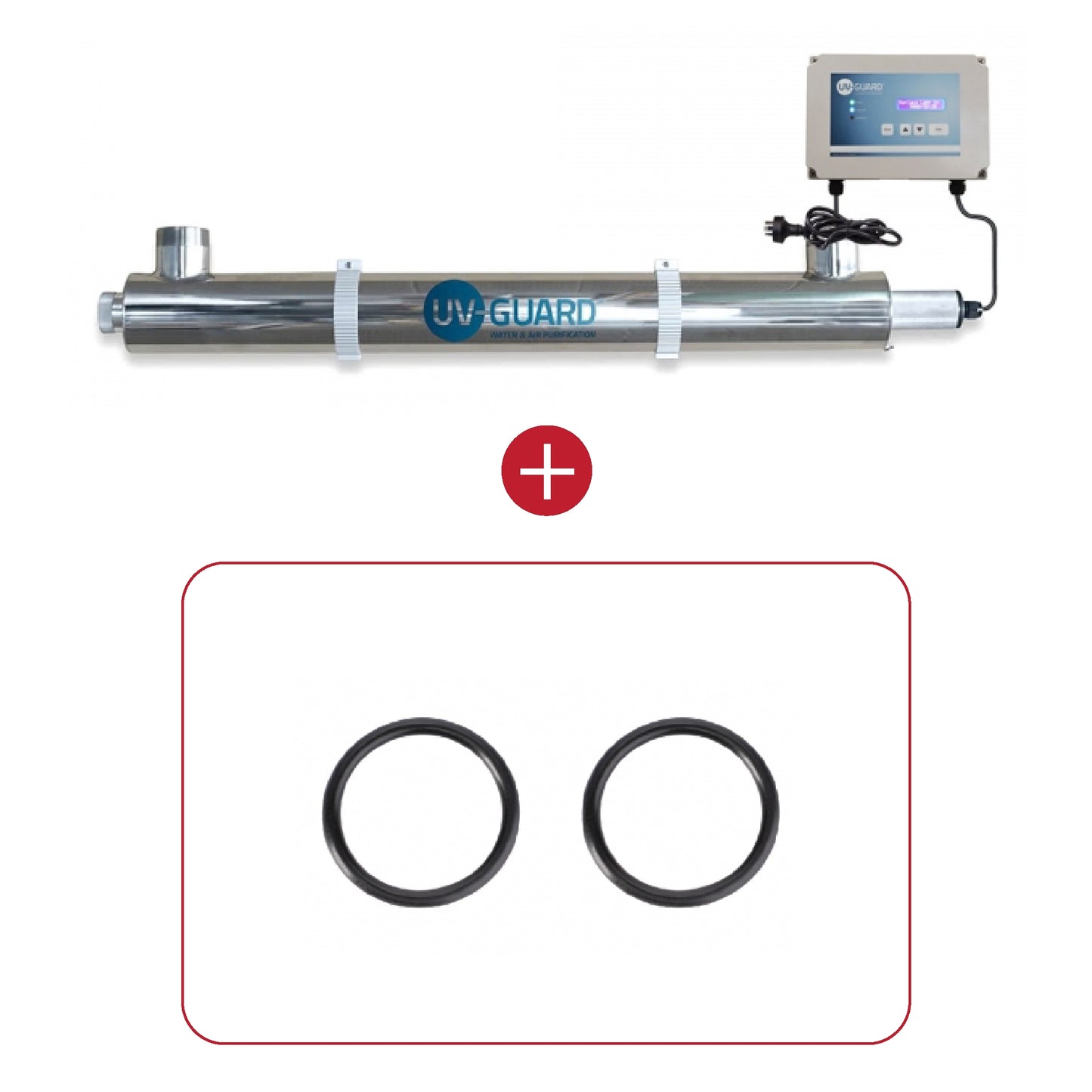 UV Guard UVG SLT80 Whole House Ultraviolet Light System - 141 LPM 80 Watt