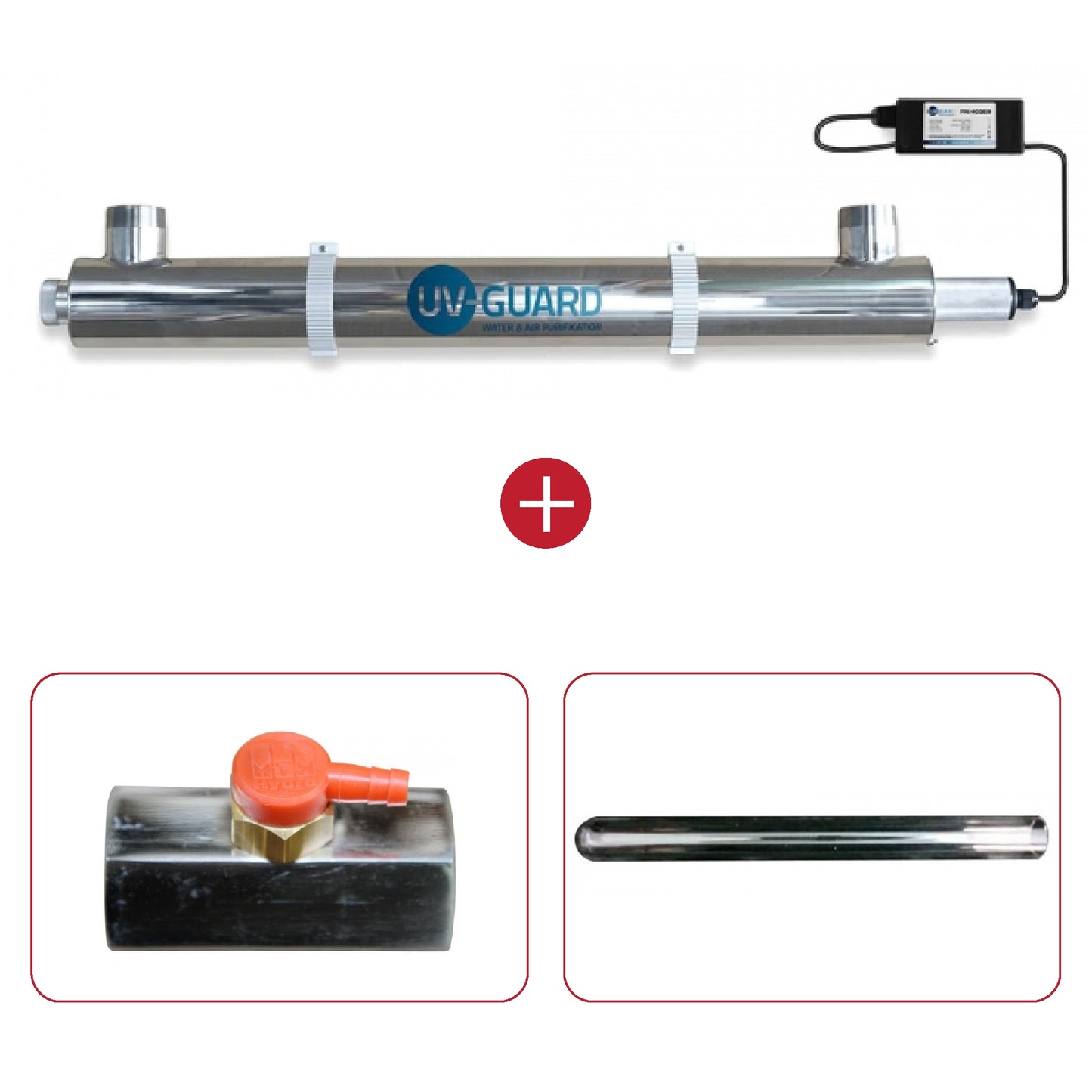 UV Guard UVG SLT80 Whole House Ultraviolet Light System - 141 LPM 80 Watt