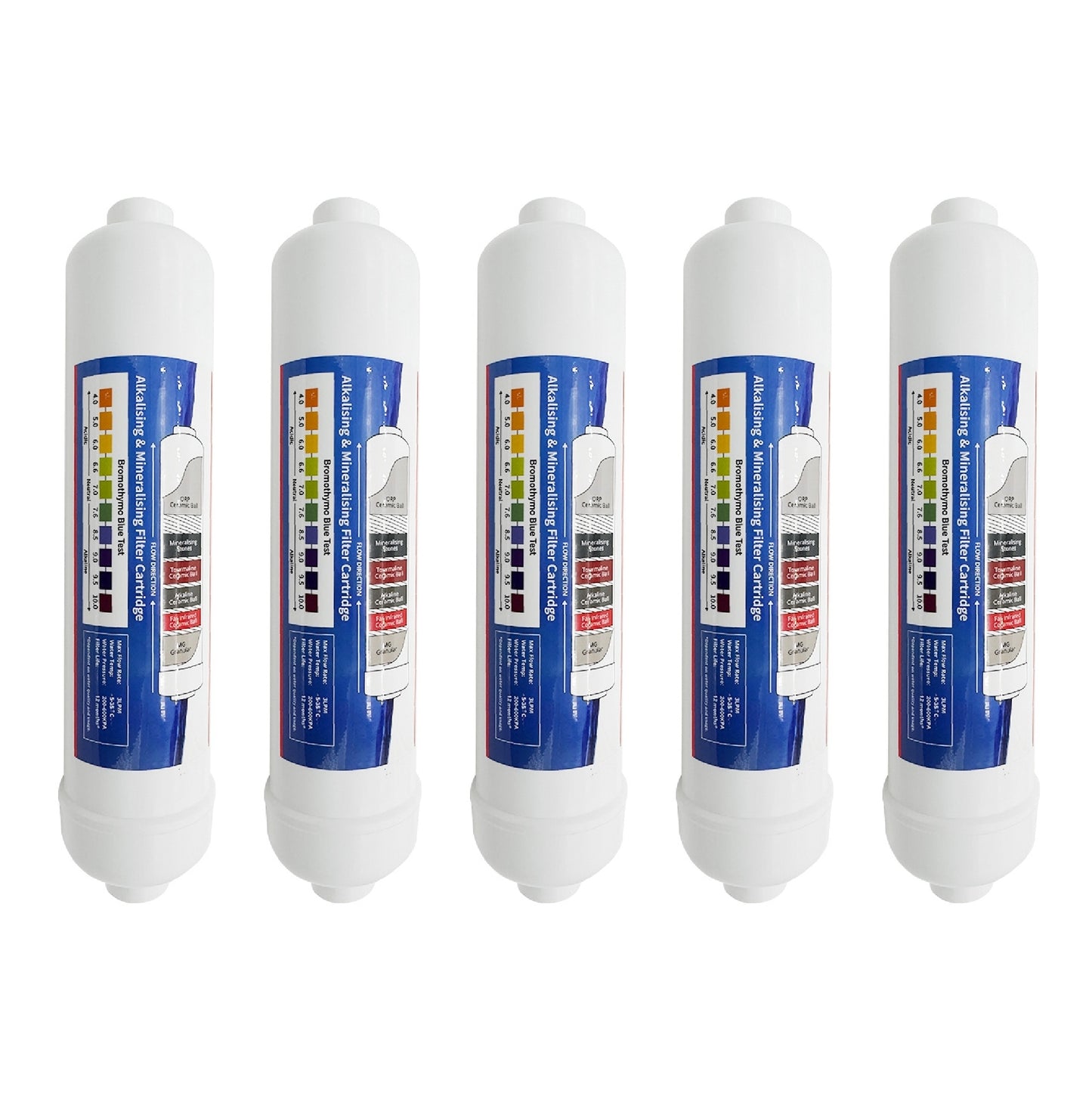 K Series Alkaline Water Filter Replacement Cartridge 10"