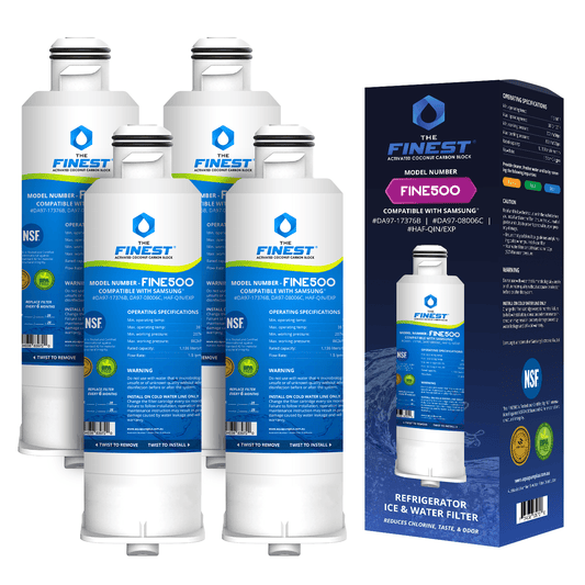 4x FINE500 DA97 - 17376B Samsung Compatible Replacement Water Filter - WATER FILTER DISTRIBUTORS