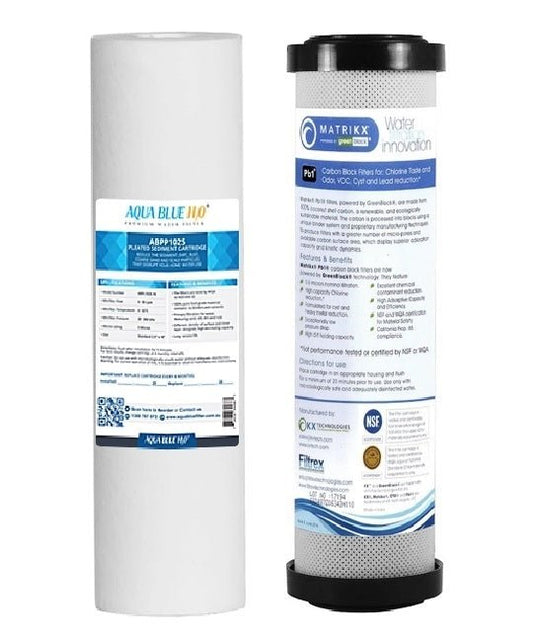 5 micron sediment & 0.5 micron Matrikx PB1 lead removal cartridge 10" - WATER FILTER DISTRIBUTORS