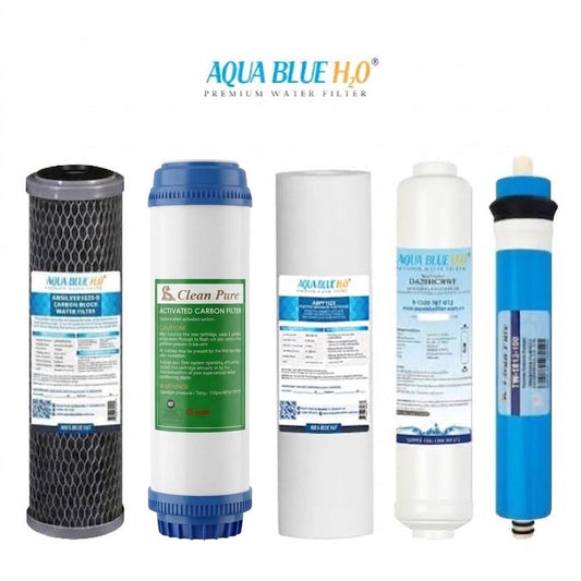 5 Stage Reverse Osmosis system replacement filter kit - WATER FILTER DISTRIBUTORS