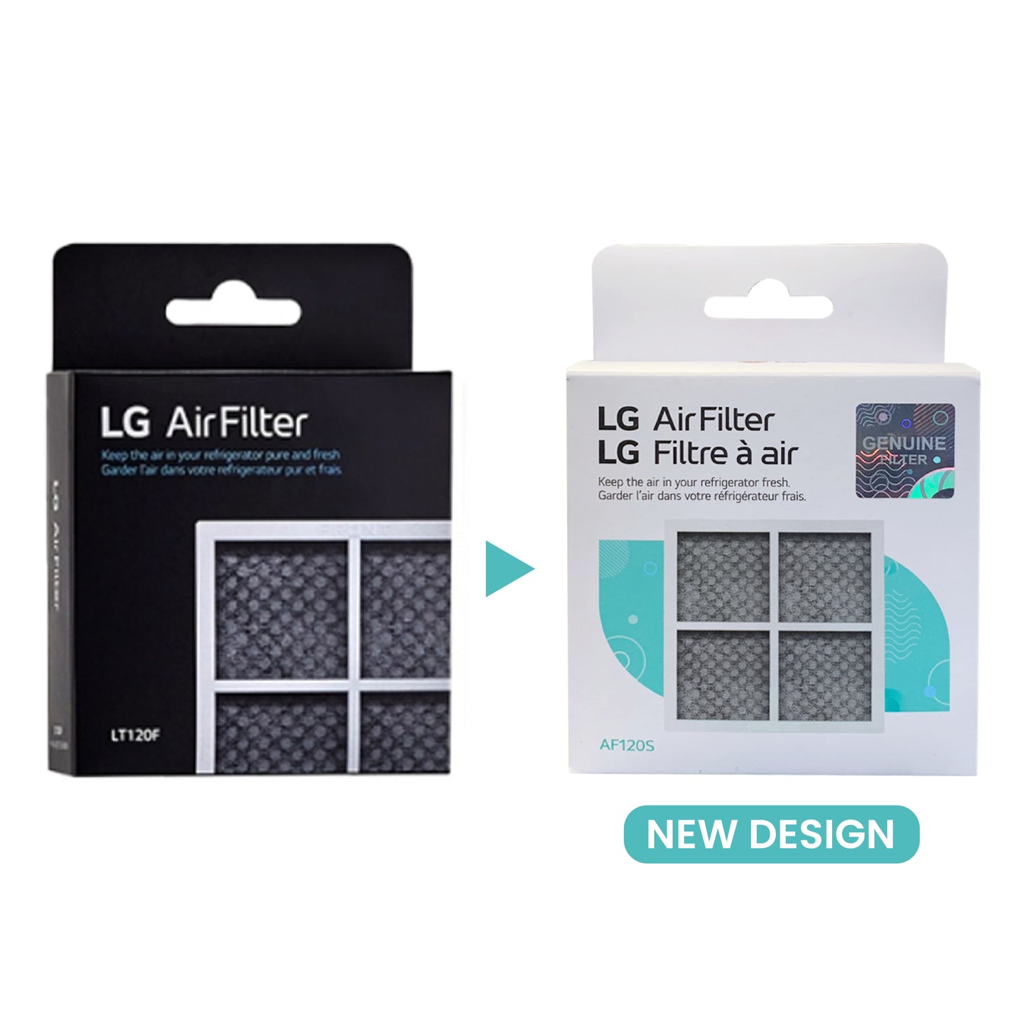 LG LT120F Air Purifying Fresh Replacement Air Filter ADQ73214404