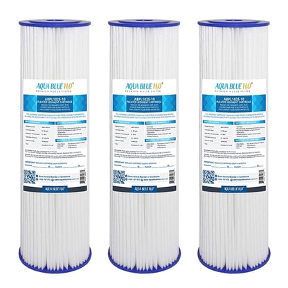 PURETEC 10" PLEATED SEDIMENT CARTRIDGE 20 MICRON WATER FILTER