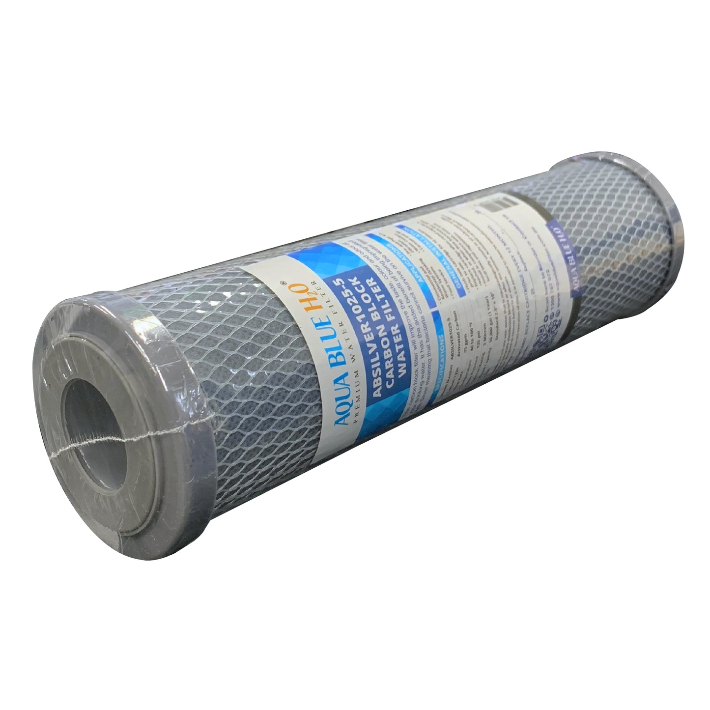 FCT-10 SILVER CARBON 5 MICRON RATING FILTER