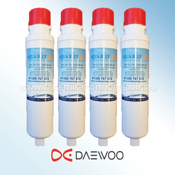 AQUA BLUE H20 DW2042FR-09﻿-WF DAEWOO SMEG WESTINGHOUSE Compatible Replacement Fridge Filter Cartridge