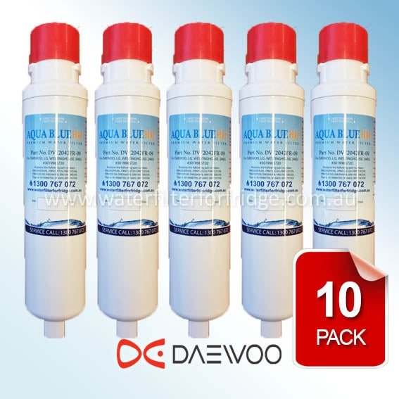 AQUA BLUE H20 DW2042FR-09﻿-WF DAEWOO SMEG WESTINGHOUSE Compatible Replacement Fridge Filter Cartridge