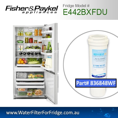 Fisher & Paykel E442BXFDU Fridge Model 836848/13040210 Replacement Filter Part